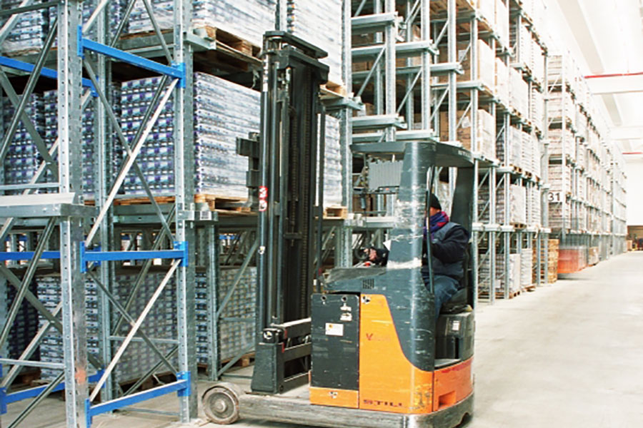 rafturi pentru depozitare paletizata drive in